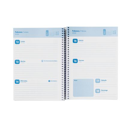 Agenda escolar juvenil