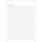 Agenda tapa blanda