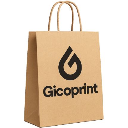 Bolsas papel asa retorcida