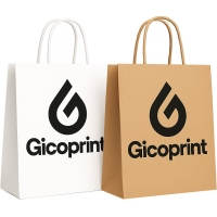 Bolsas papel asa retorcida