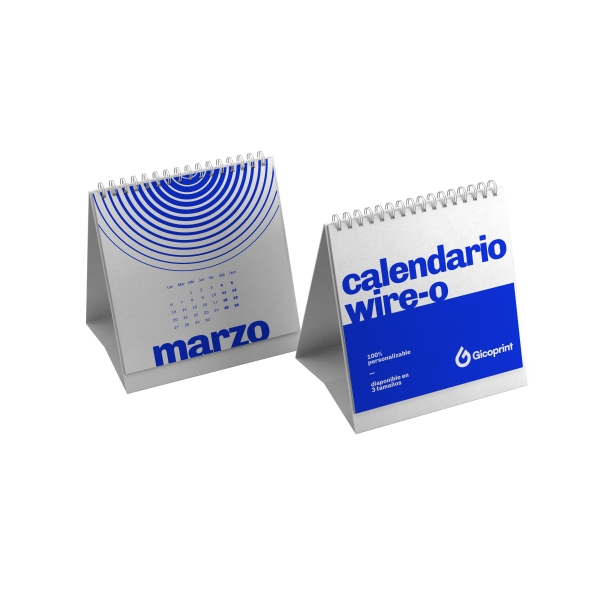Calendario Sobremesa Wire-O
