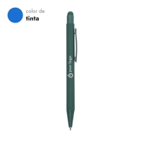 Bolígrafo de Aluminio Soft-Touch con Puntero Táctil