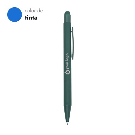 Bolígrafo de Aluminio Soft-Touch con Puntero Táctil